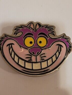 Alice in Wonderland Cheshire Cat Enamel Belt Buckle